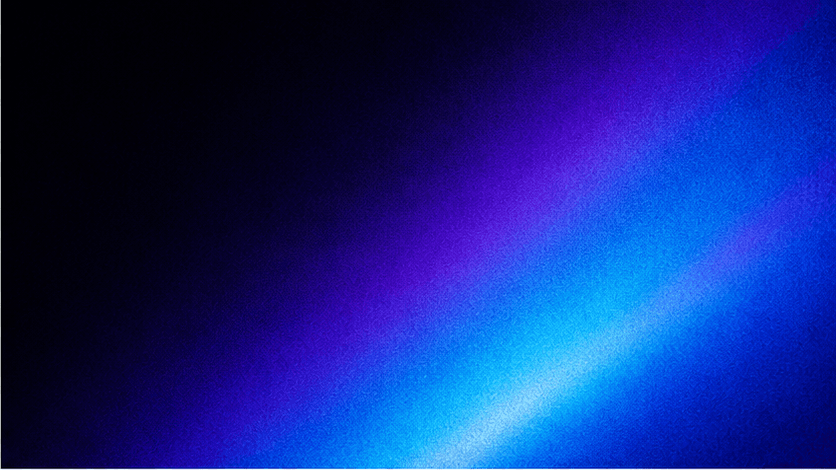 Diagonal blue light rays cutting across deep space — the upstream layer.